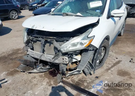 2016 Nissan Murano Sl из США, поврежденный, VIN 5N1AZ2MG8GN161685